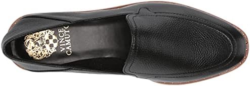 Vince Camuto Women's Footwear womens Cretinian Loafer Flat, Black, 9 US | Image 4