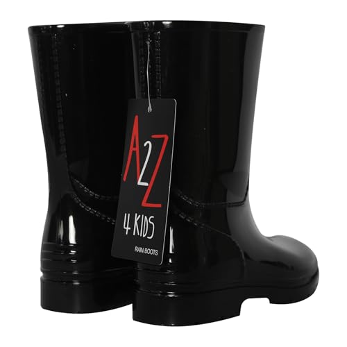 Bottes pluie caoutchouc enfants chaussures imperméables 29-35 - 3