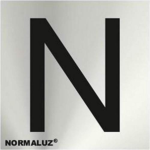 Informativa N Acero Inoxidable Adhesivo De 0'8Mm 50 X 50 Mm Rd717150 En Oferta Normaluz Rd717150 - Señal Adhesiva Cuadrada Letra N Acero Inoxidable Adhesivo 0,8 Mm 5X5 Cm Con Cte, Ripci