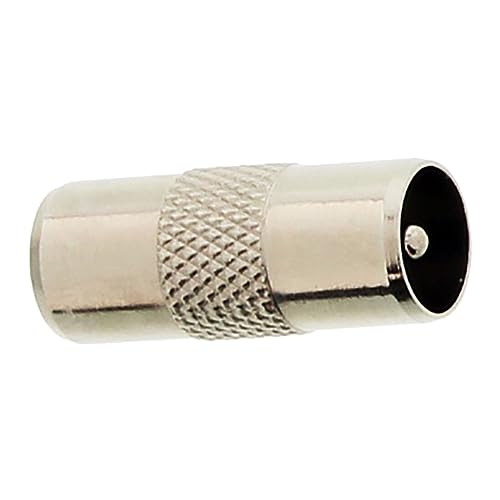 Hama Antennen-Adapter, Koax-Stecker - Koax-Stecker