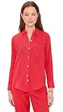 Rails Women's Ellis Shirt, Cherry, Red, M