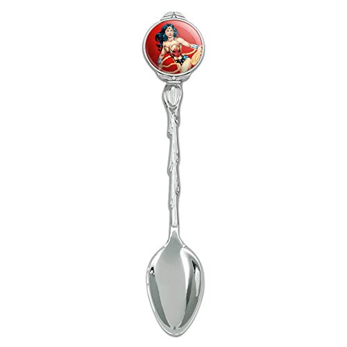 Wonder Woman Character Novelty Collectible Demitasse Tea Coffee Spoon
