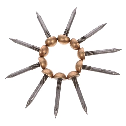 Alipis 10 Piezas Tachuelas Decorativas de Muebles de Sofás y Tableros de Clásico y Resistente Corrosión