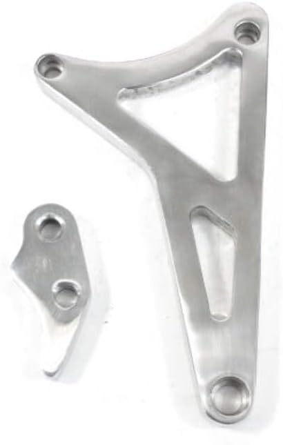 Top Street Performance JM9112P Polished Aluminum Alternator Bracket Kit