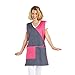 ECHOPPE Chasuble tablier blouse professionnel femme menage aide a domicile entretien auxiliaire de vie ARDOISE/FUCHSIA one_size