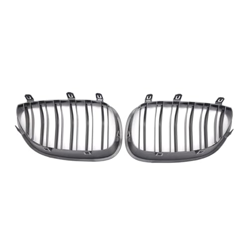 Parrilla delantera de doble línea para BMW E60 E61 Serie 5 4