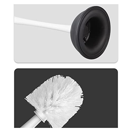 Toiletplunjer Toilet plunjer toiletreiniging borstel set badkamer toilet bagger toilet toilet baggerwerktuig met base Plunjer - Afbeelding 4