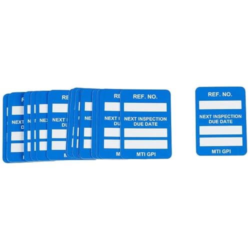 MICROTAG Brady bleu en vinyle pour résoudre les erreurs de tri et d'identification