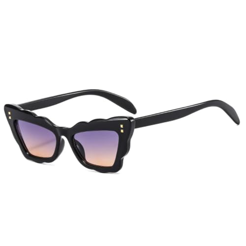 Lunettes de soleil œil de chat protection UV400 et verres dégradés chic