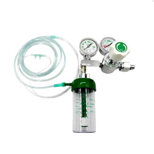 Régulateur oxygène CGA540 double manomètre 4000psi pour débit précis