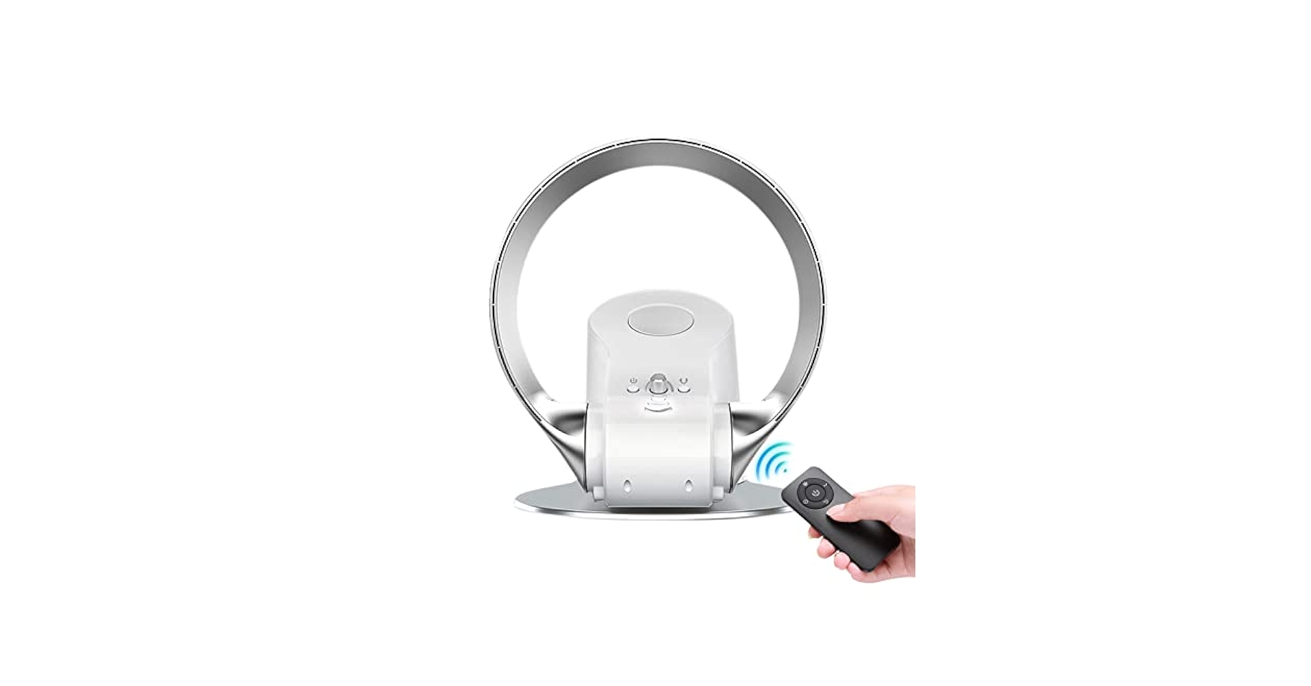 【冬用】HOT&COOL BladelessFan UML-046JR Quiet Bladeless Cooling Fan, Personal Quiet Table Fan,Wall