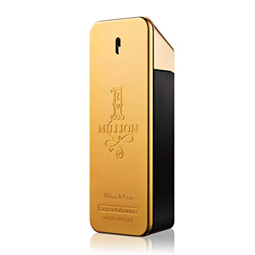 Paco Rabanne 1 Million for Men Eau de Toilette Spray 3.4 Fl Oz Plain Box