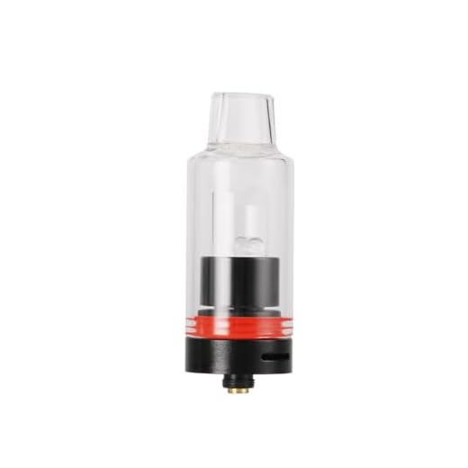 Mr.Bald Longmada Motar 3 Glas Zerstäuber, Dry Herb Vaporizer for Wax and Cigarette (without water bubbler)