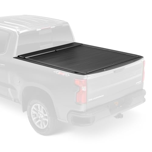 RealTruck Roll-N-Lock E-Series Retractable Truck Bed Tonneau Cover | RC226E | Fits 2020 - 2025 Chevy/GMC Silverado/Sierra 2500/3500HD 6' 10" Bed (82.2")