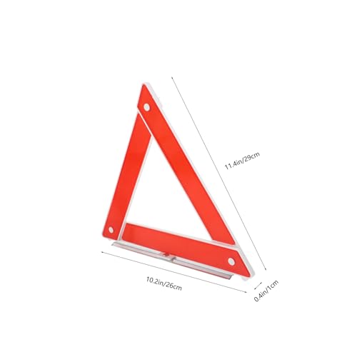 Triángulo de seguridad reflectante para vehículos miniatura 2