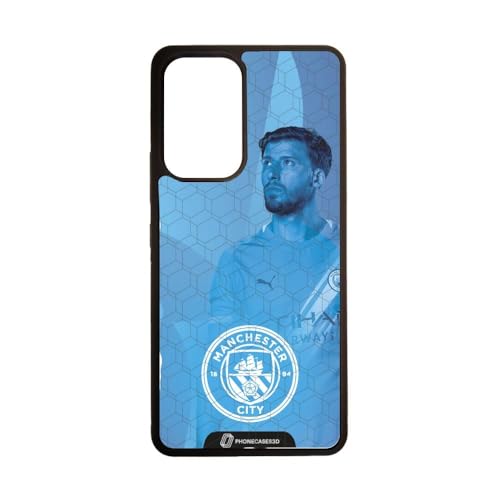 Coque Man City pour Samsung A53 officielle en TPU noir résistant