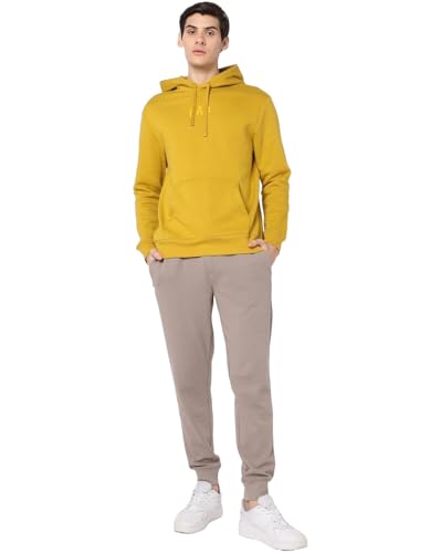 Image of Gap Men Regular Fit Logo Print Full Sleevesd Cotton Hoodie