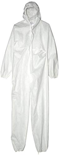 NITRAS Combinaison de Protection Unisexe-Adulte, Blanc, XXL, Fester Sitz