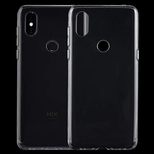 Caso KONGXIpan Funda Protectora Suave Ultrafina TPU Transparente de 0.75 mm for Xiaomi Mi Mix 3