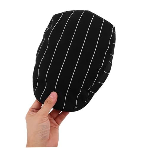 Homoyoyo Cotton Beret Cap - Women Vintage Flat Hat Breathable Beach Beanie Hat for Spring Summer Casual Outings and Picnics Activities Black4