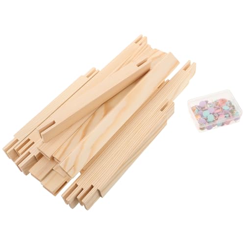 Cadre à broder bois Tofficu kit DIY idéal pour vos ateliers couture