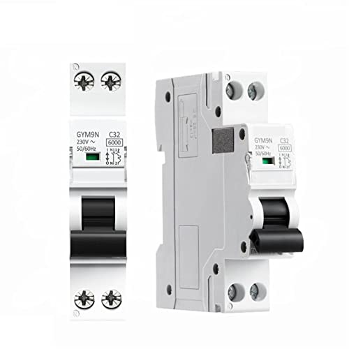 Disyuntor mini GYM9N 1P+N detiene cortocircuitos instantáneos y protege electrodomésticos