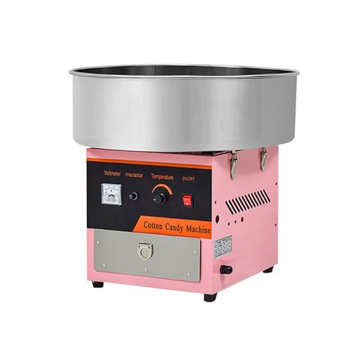 ZXCVBNMQ Máquina de algodón de azúcar Completamente automática, 220V/980W, Acero Inoxidable, Adecuada para centros comerciales y reuniones Familiares.