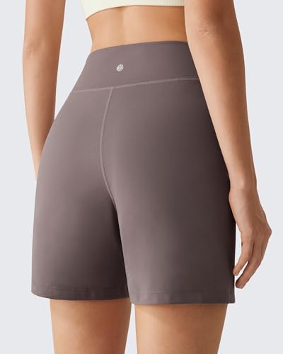 Image of G4Free EverGoing Women's Casual Shorts High Waisted 4'' / 5'' Comfy Shorts with Pockets for Yoga Workout Lounge