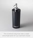 Yamazaki Home Tower Shower Dispenser - Contemporary Bottle Pump - Conditioner - Abs Plastic - 16.9 Fluid Oz., 500 Ml
