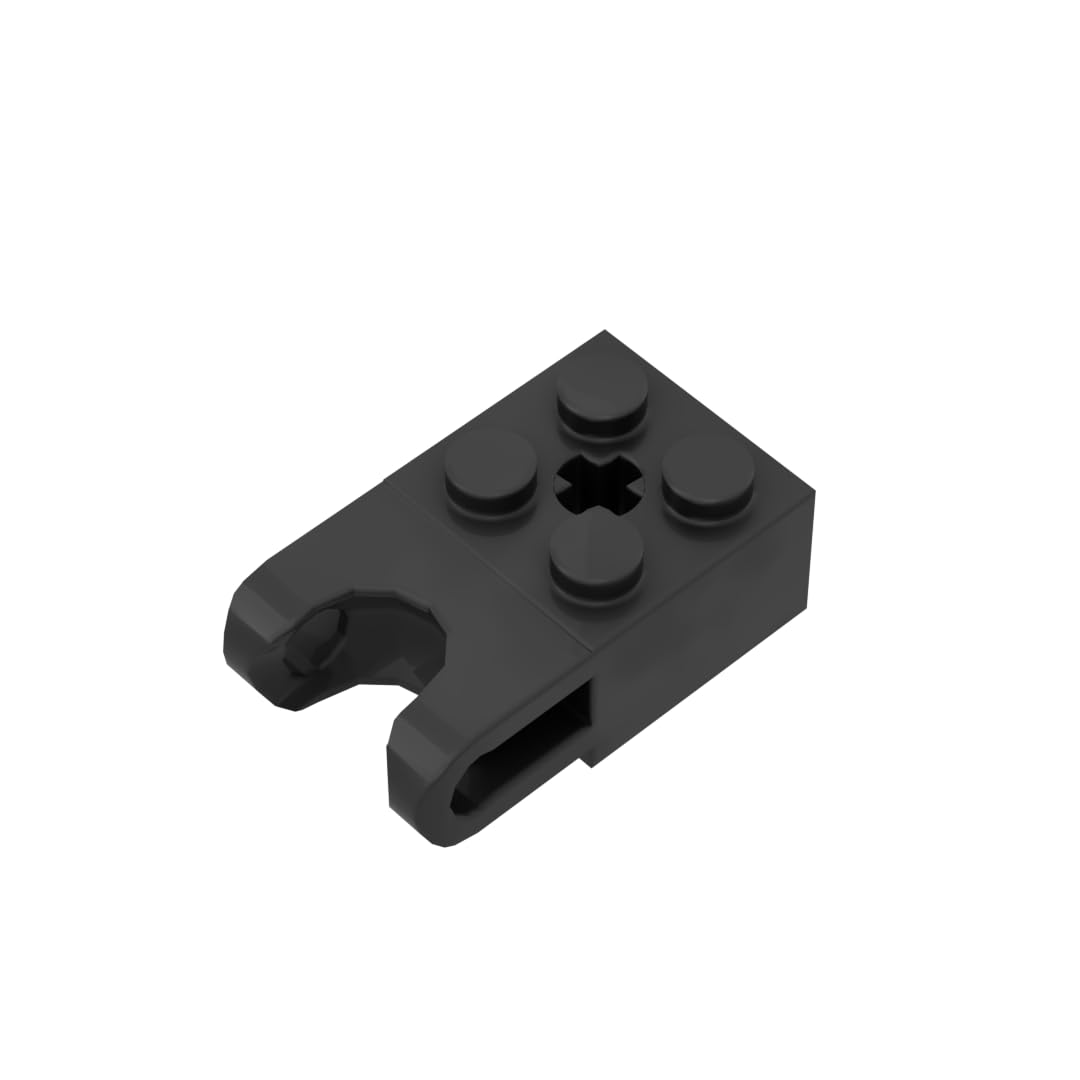 XYEIUGO GDS-1206 92013 Hinge Brick Technic Brick Special 2x2, Black, 10 PCS โ image 1