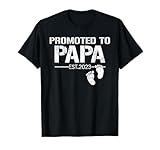 Photo Gallery promosso a papa est 2023 prima volta papà presto per essere papà maglietta Photo Gallery promosso a papa est 2023 prima volta papà presto per essere papà maglietta