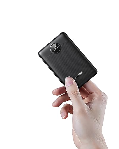 VEGER Powerbank 10000mAh, Mini Tragbares Externe Akku, Kleines und Leichtes...