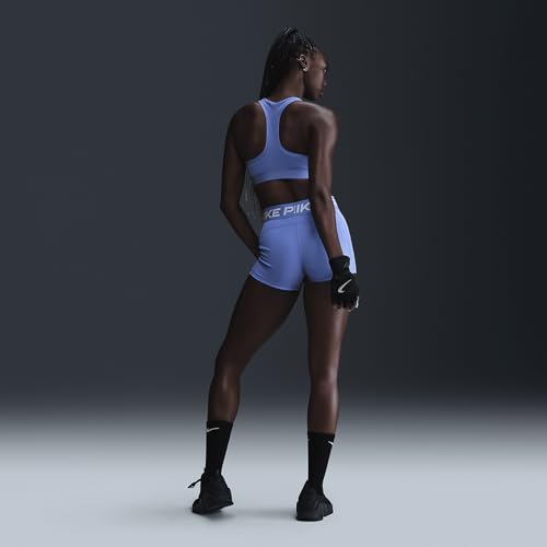 Nike ProWomen's 3" Shorts (Royal Pulse/White, CZ9857-495) Size X-Small4