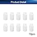 Bettomshin 10Pcs 250ml PE Plastic(Food Grade) Bottles, Wide Mouth Lab Reagent Bottle Liquid/Solid Sample Seal Sample Storage Container with Graduated