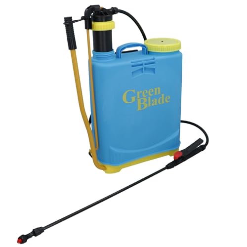 AB Tools Pulverizador a presión mochila de 16 L para jardín Desmalezador Ajustable Boquilla