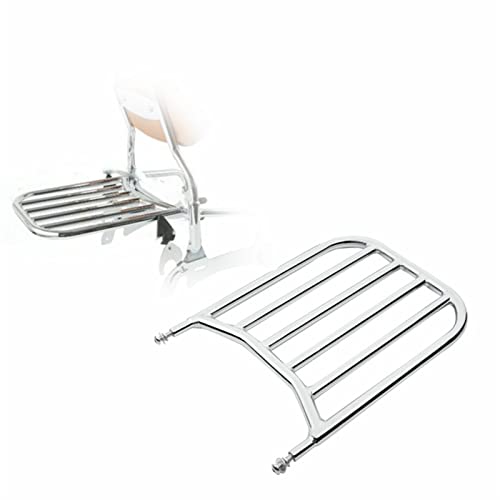 Porte-bagages avec sissy bar chrome pour moto Indian Chief Dark Horse 2020