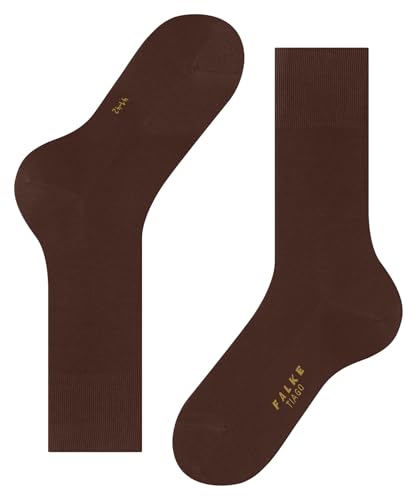 Image of FALKE Men's Tiago Dress Socks, Sustainable Cotton, Crew, 1 Pair