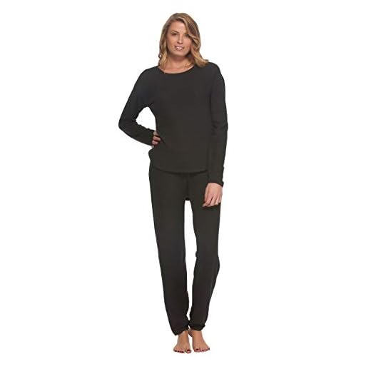 Felina | Comfyz Coco 2 Piece Lounge Set | Loungewear | Sleepwear (Dark Heather Charcoal, Medium)