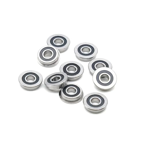 Roulements rigides à billes F695 RS haute performance ABEC-7 avec collerette - Lot de 20