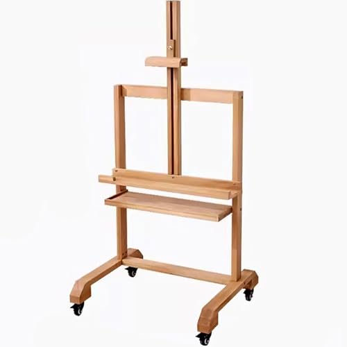 Soporte para TV Rodante Ajustable de Madera 75.5x62x150 cm miniatura 1