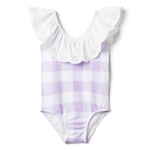 Janie and Jack Girls' Gingham Onepiece Swim (Toddler/Little Big Kids)