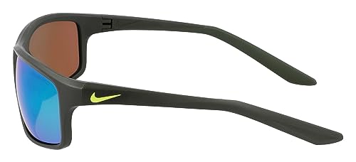 Nike Adrenaline-22-M DV2155 355 Sunglasses Matte Sequoia/Green Mirror 64mm3