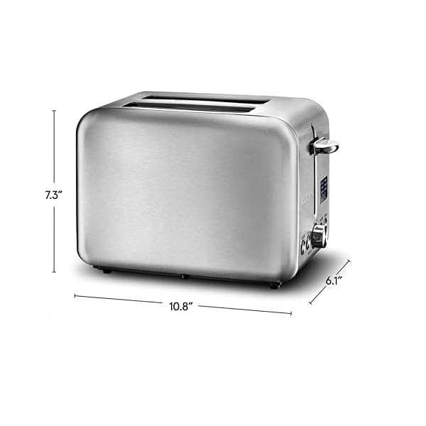   Gourmia-Digital-Toaster-with-5-Toast-Functions-Including-Waffle-English-Muffin-and-Pastry-7-Shade-Settings-Rapid-Reheat-Mode-and-Extra-Wide-Slots-Stainless-Steel-GDT2445-Brushed-Stainless