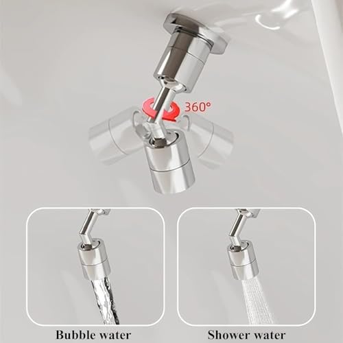Lavabo de cerámica de doble etapa, grifo giratorio de 360 grados con zona de lavado de pies, fregadero vertical Wudu para rituales de baño, diseño de porcelana resistente, kit completo de accesorios