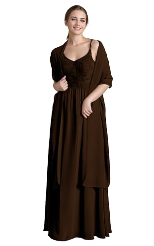 Lina & Lily Women's Silky Satin Scarf Shawl Wrap for Wedding Evening Dress2