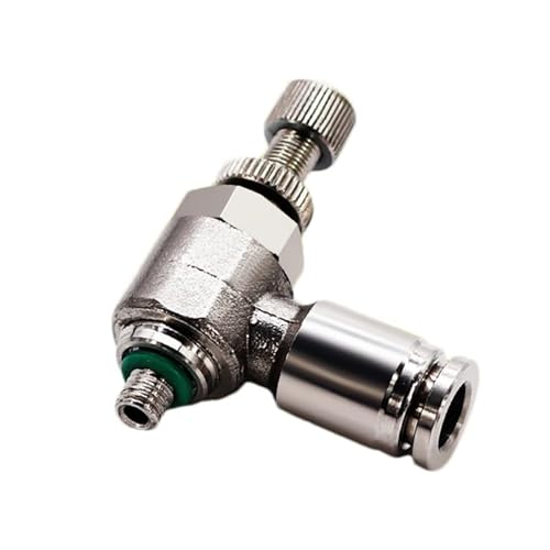 Vanne de régulation SL12-02 en acier inoxydable pour raccordement de tuyau pneumatique 12mm-1/4 - 5