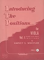 Introducing the Positions for Viola Vol. 1... 3rd and 1/2 Positions B0041PELZ0 Book Cover