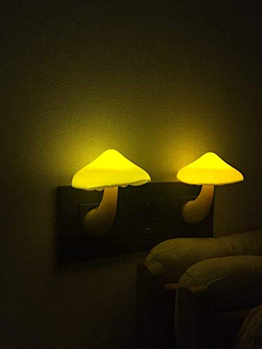 image for AUSAYE Sensor LED Night Lights for Adults Kids NightLight Cute Mushroo
