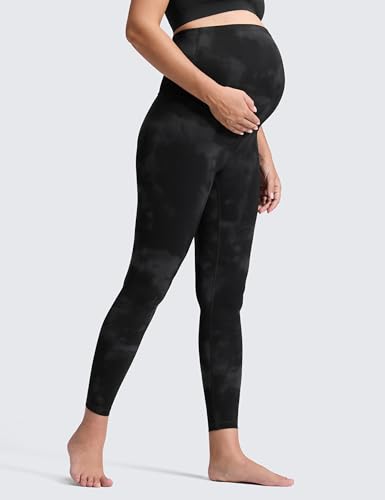 Image of CRZ YOGA Maternity Leggings 25 inch | Butterluxe, Extremely Soft, Gentle Compression, Yoga, Super High Rise, U-shaped Belly, Pregnancy and Postpartum