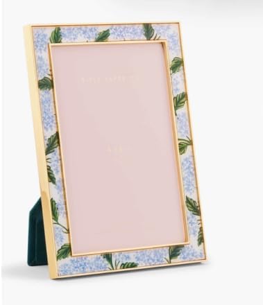 Miniatura 5 de RIFLE PAPER CO. Marco de fotos de 4 x 6 pulgadas, para fotos especiales con amigos y familiares, marco de fotos único con patrón estilizado para